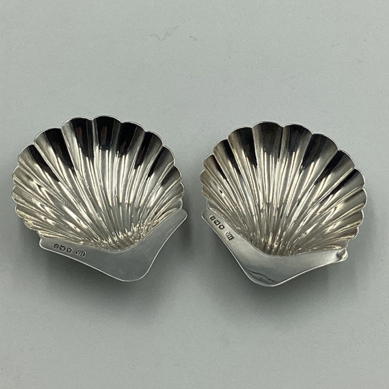 Sterling Silver Shell Dishes | Hallmarked Silver Coastal Décor