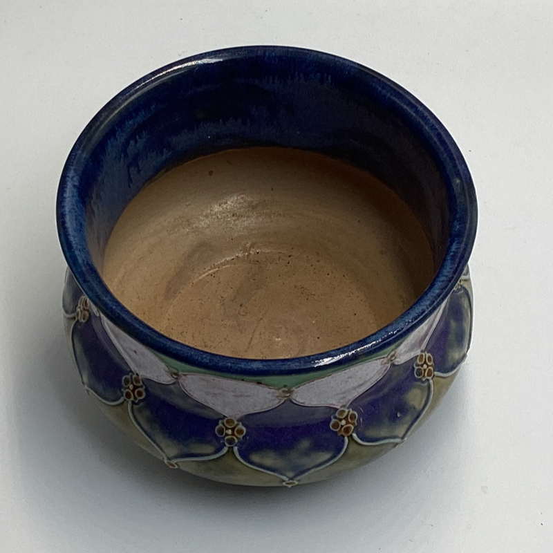 Royal Doulton Art Nouveau Jardinière – Tube Line Decoration