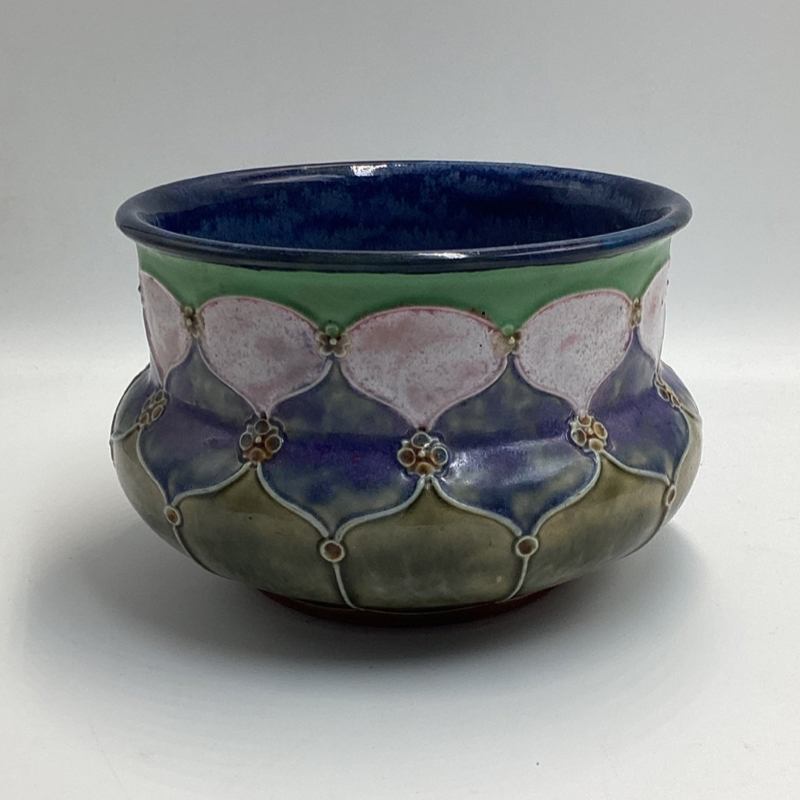 Royal Doulton Art Nouveau Jardinière – Tube Line Decoration