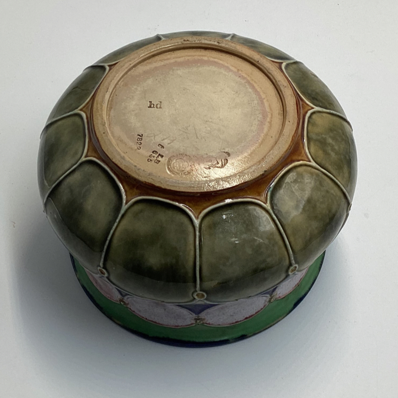 Royal Doulton Art Nouveau Jardinière – Tube Line Decoration