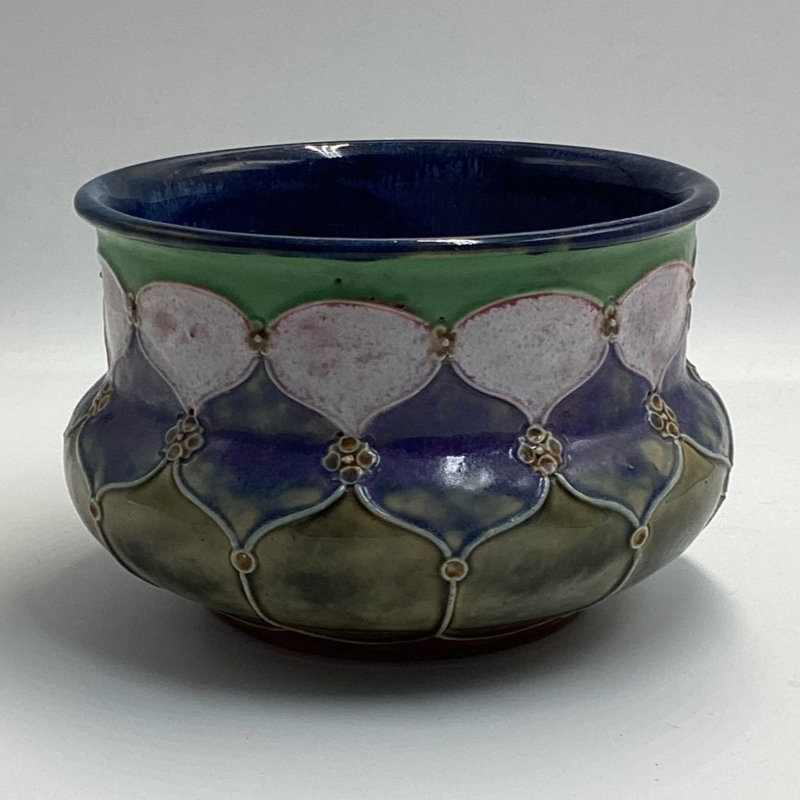 Royal Doulton Art Nouveau Jardinière – Tube Line Decoration