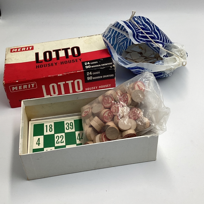 1960s Lotto Bingo Game – Housey Housey by Merit (1961)
