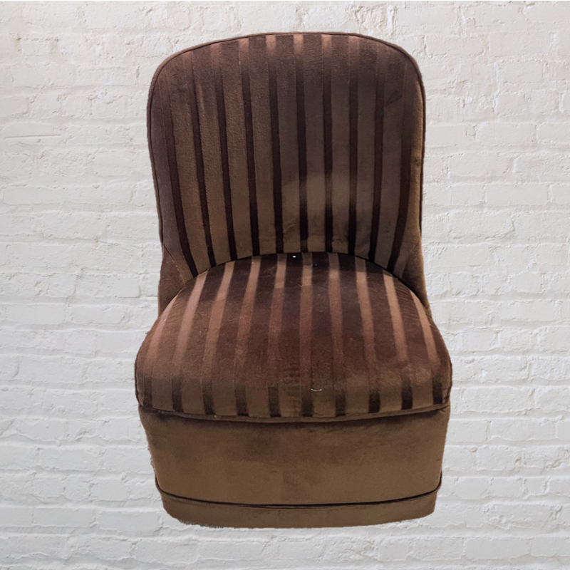 Upcycled 60s Sherborne chair | Vintage Levi’s denim jeans