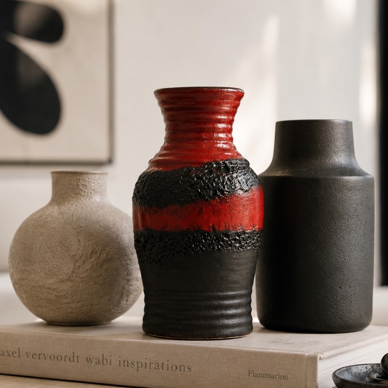 BAY West Germany 630-20 Fat Lava Vase