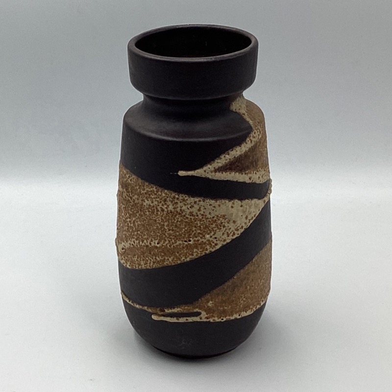 Scheurich Fat Lava Vase West Germany 242-22 | Vintage 1970s Pottery