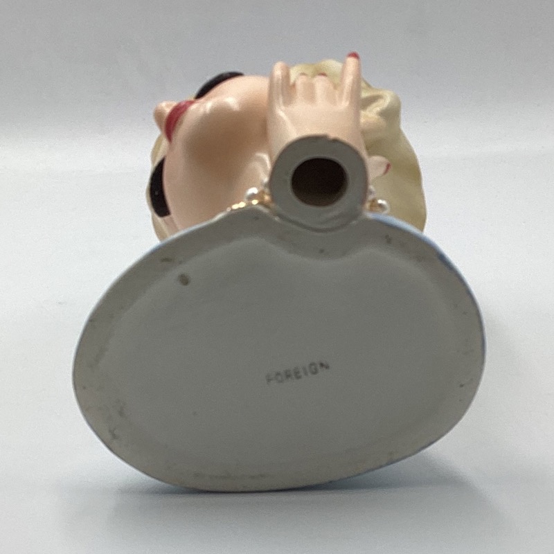 Vintage 1950s 1960s Lady Head Vase – Japanese Ceramic Collectable