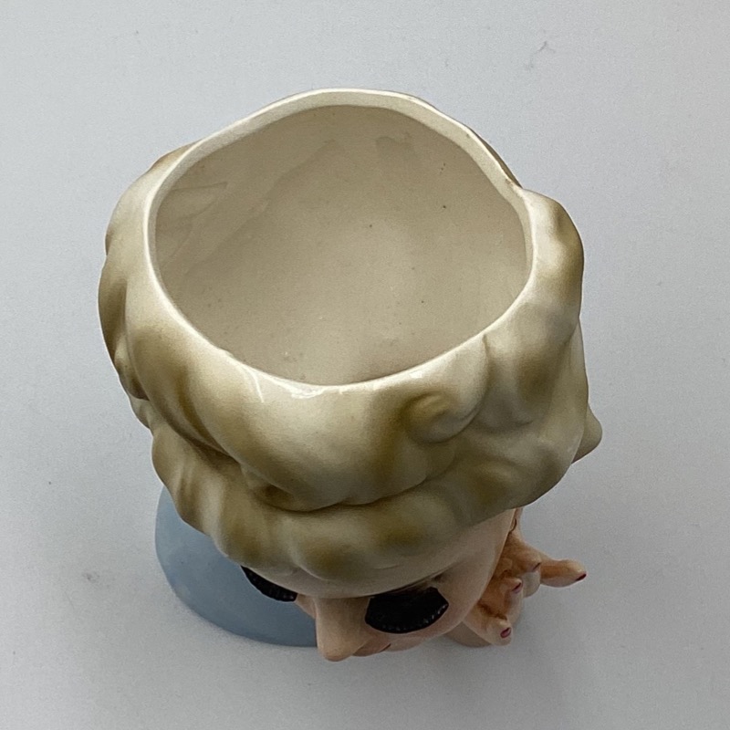 Vintage 1950s 1960s Lady Head Vase – Japanese Ceramic Collectable