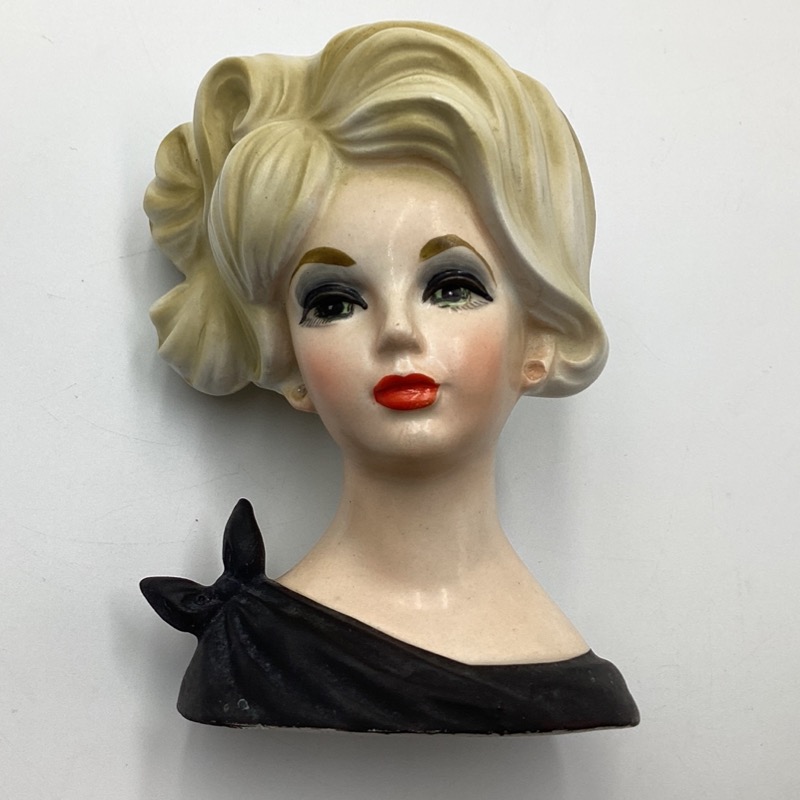Vintage Marilyn Monroe Style Head Vase – Made in Japan C7313