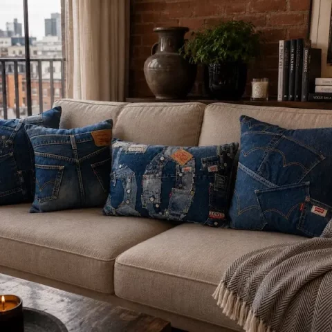 Denim Cushions
