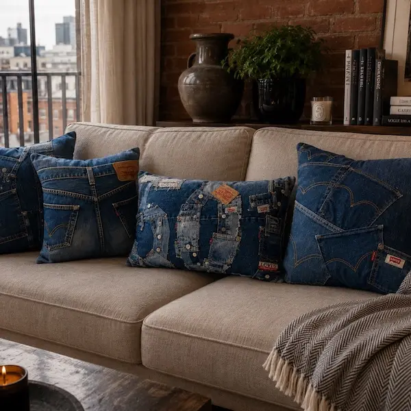 Denim Cushions