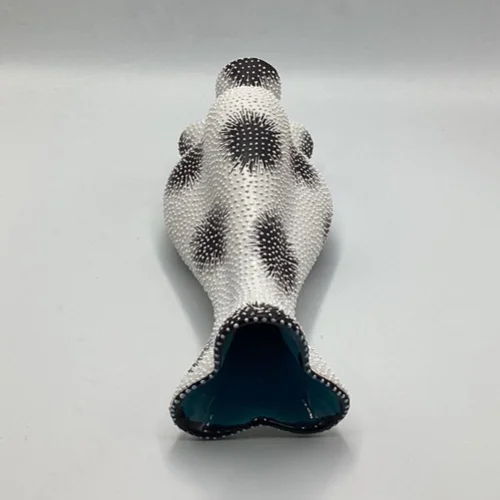 Vintage Volpi Deruta Style Vase | Mid-Century Italian Pottery